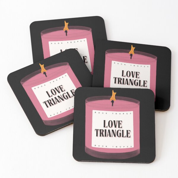 Item preview, Love Triangle Book Tropes Candle designed and sold by notastranger.