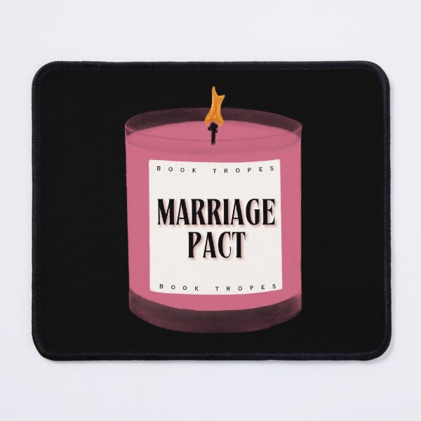 Item preview, Marriage Pact Book Tropes Candle designed and sold by notastranger.