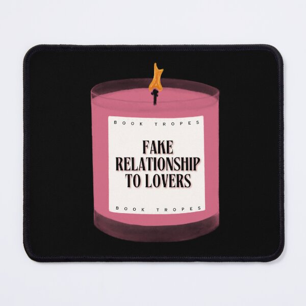 Item preview, Fake Relationship to Lovers Book Tropes Candle designed and sold by notastranger.
