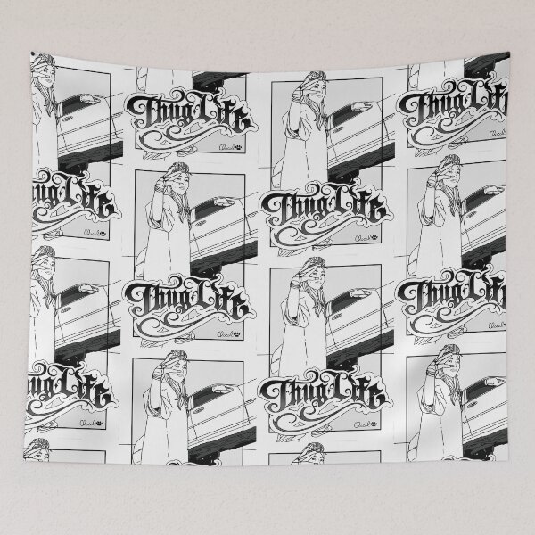 Item preview, Thug life!. designed and sold by Chacalstore.