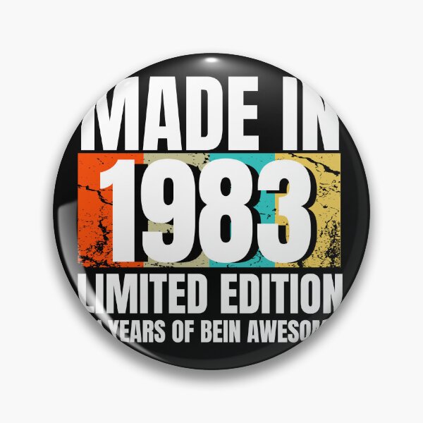Item preview, 41 Years Old Birthday Shirt, Made in 1983 Limited Edition Shirt, Vintage Birthday Shirts, Retro Birthday Shirt for Men, 40th Birthday TShirt designed and sold by ShopSmart213.