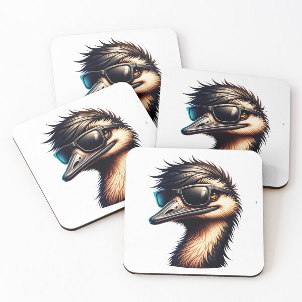 Item preview, Emu Wearing Sunglasses designed and sold by TheAnimalZ00.