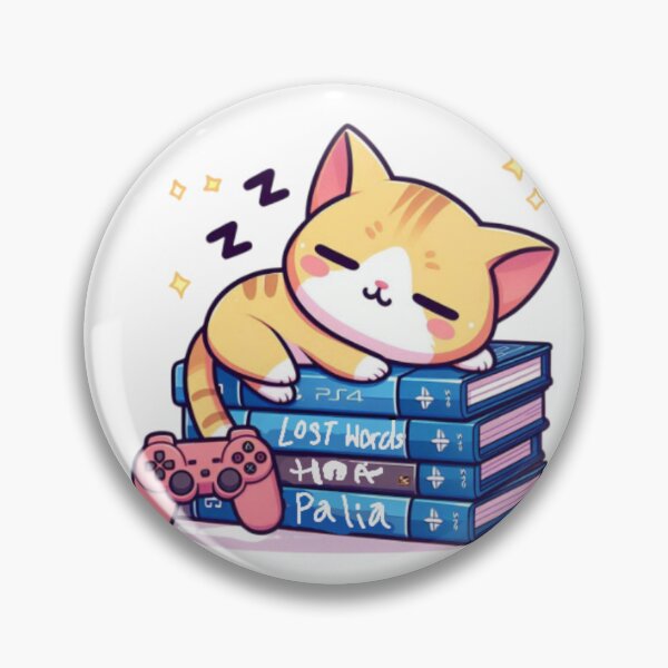 Item preview, Cozy Gamer Kitty designed and sold by Cariselle CozyCorner.