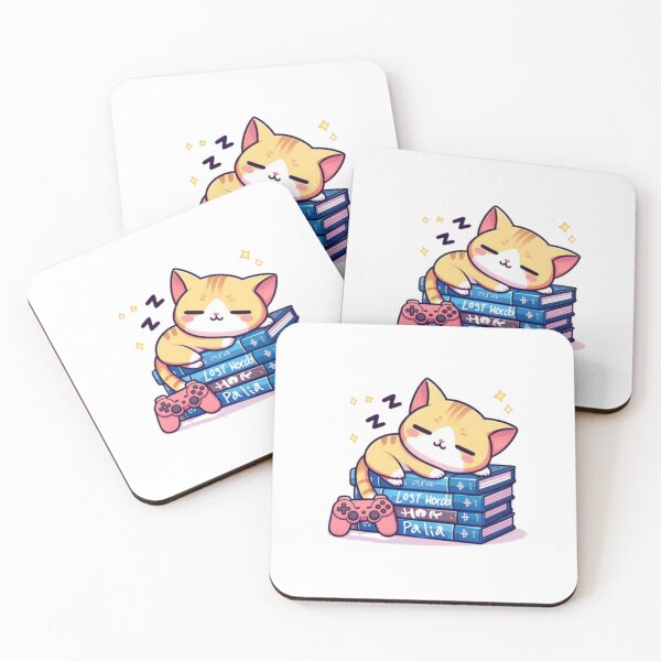 Item preview, Cozy Gamer Kitty designed and sold by Cariselle CozyCorner.