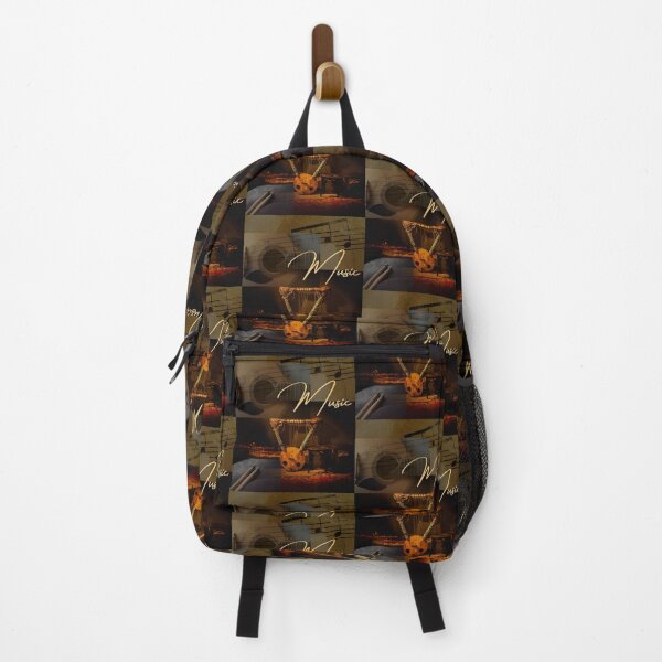 Item preview, Music Digital Color Montage Musical Instruments Design designed and sold by EarthArtDesigns.