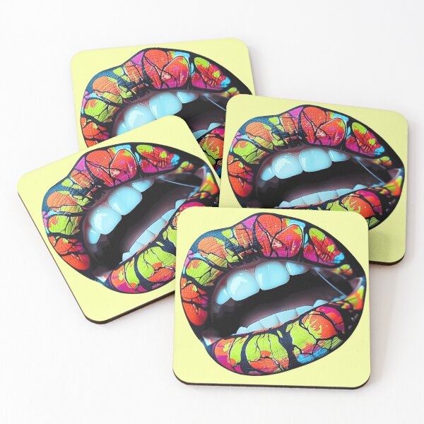 Item preview, ABSTRACT KISSER : DEMENTED LIPSTICK collection  designed and sold by Zen Candy 3000 Travis Nicholas Zariwny.