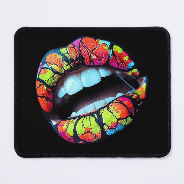 Item preview, ABSTRACT KISSER : DEMENTED LIPSTICK collection  designed and sold by Zen Candy 3000 Travis Nicholas Zariwny.