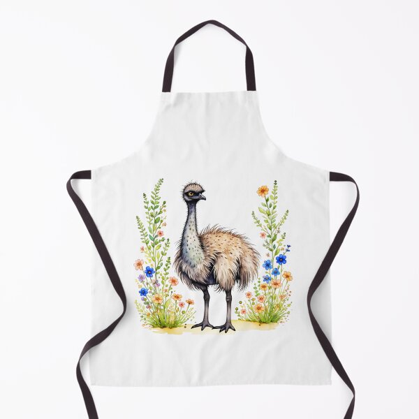 Item preview, Emu And Flowers designed and sold by TheAnimalZ00.