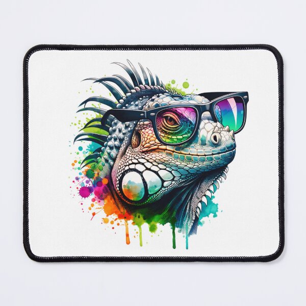Item preview, Iguana Wearing Sunglasses designed and sold by TheAnimalZ00.