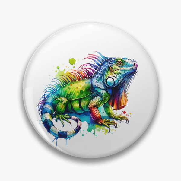 Item preview, Watercolor Iguana  designed and sold by TheAnimalZ00.