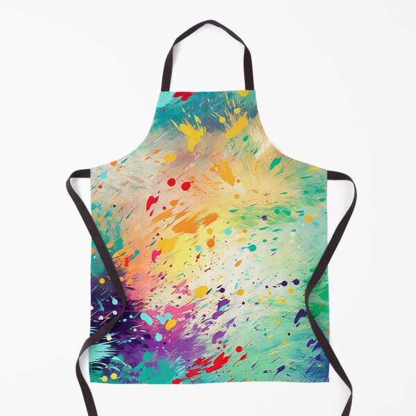 Item preview, Vibrant Abstract Dynamic Splatter Pattern designed and sold by bubblegoth.