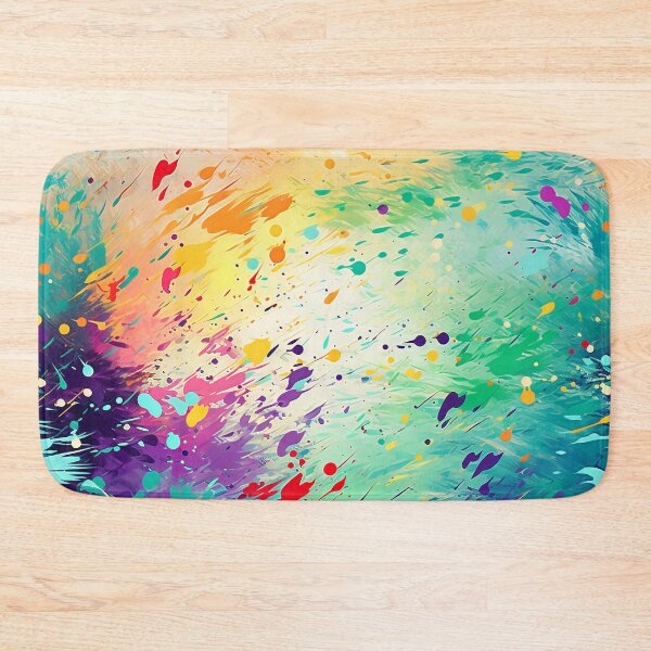 Item preview, Vibrant Abstract Dynamic Splatter Pattern designed and sold by bubblegoth.