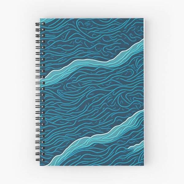 Item preview, Flowing Aqua Waves designed and sold by Daniel Haddad.