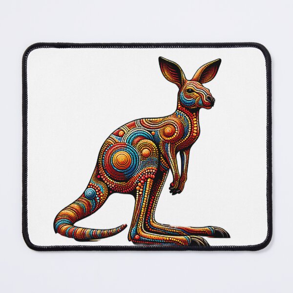 Item preview, Kangaroo Aboriginal Dot Pattern designed and sold by Travelcases.