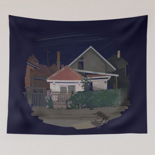 Item preview, The city falls asleep designed and sold by Ekaterina Glazkova.