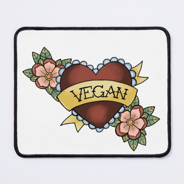 Item preview, vegan trad heart designed and sold by caaseey.