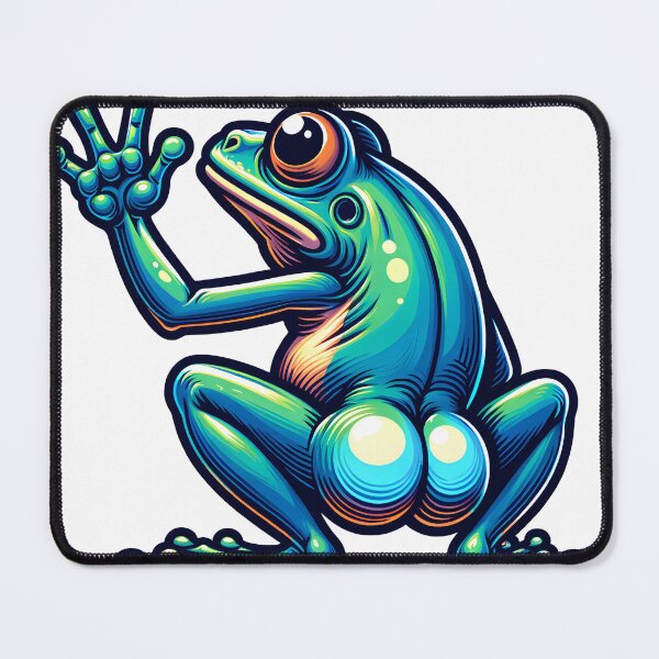 Item preview, Frog Butt Meme Sticker designed and sold by Travelcases.