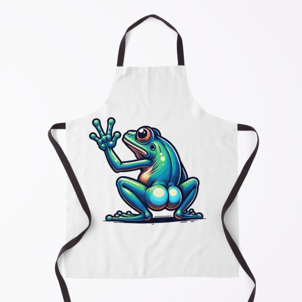 Artikelvorschau, Frosch-Hintern-Meme Sticker entworfen und verkauft von Travelcases.
