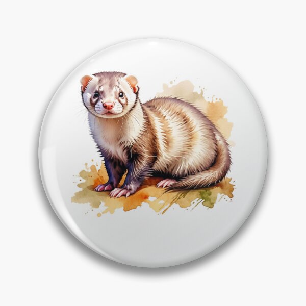 Artikelvorschau, Aquarell Frettchen entworfen und verkauft von TheAnimalZ00.