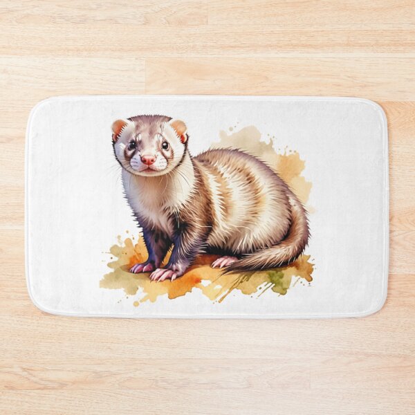 Artikelvorschau, Aquarell Frettchen entworfen und verkauft von TheAnimalZ00.