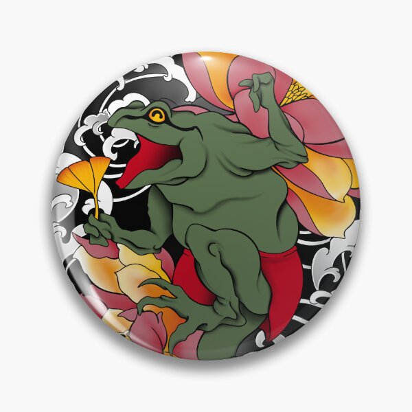 Item preview, Frog Irezumi  designed and sold by DoomyGloomyArt.