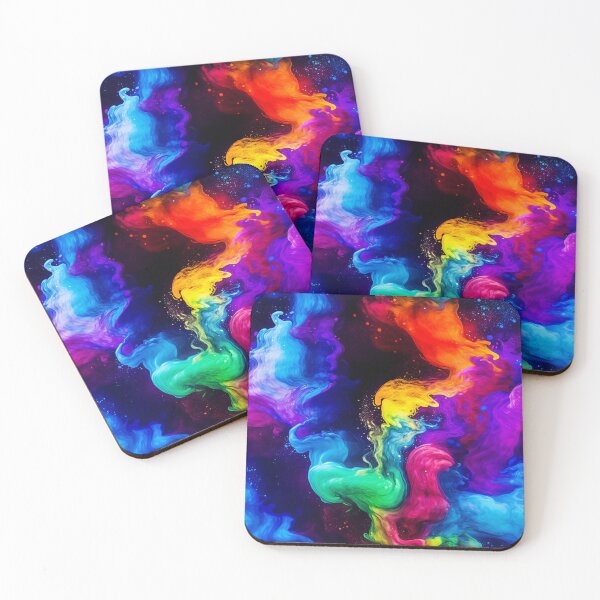 Item preview, Colorful Energetic Cosmic Swirl Pattern designed and sold by bubblegoth.