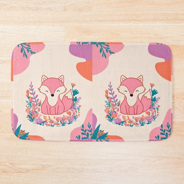 Item preview, Cute Fox. Adorable fox, watercolor fox, fox drawing, floral fox, fox image designed and sold by FoxVibes.