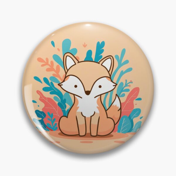 Artikelvorschau, Süßer Fuchs. Entzückender Fuchs, Aquarellfuchs, Fuchszeichnung, Blumenfuchs, Fuchsbild entworfen und verkauft von FoxVibes.