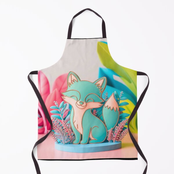 Item preview, Cute Fox. Adorable fox, watercolor fox, fox drawing, floral fox, fox image designed and sold by FoxVibes.