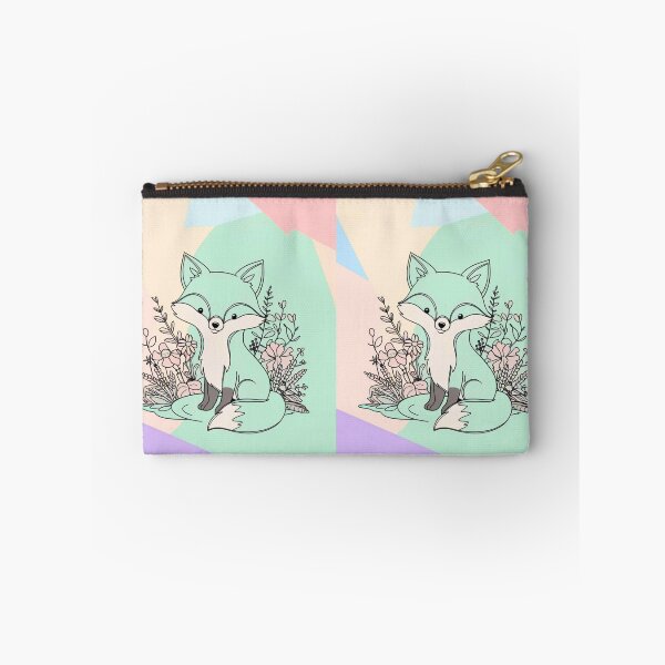 Item preview, Cute Fox. Adorable fox, watercolor fox, fox drawing, floral fox, fox image designed and sold by FoxVibes.