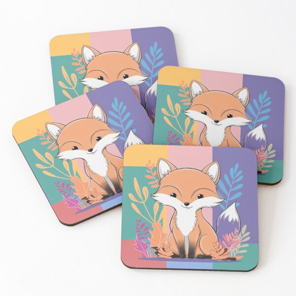 Artikelvorschau, Süßer Fuchs. Entzückender Fuchs, Aquarellfuchs, Fuchszeichnung, Blumenfuchs, Fuchsbild entworfen und verkauft von FoxVibes.