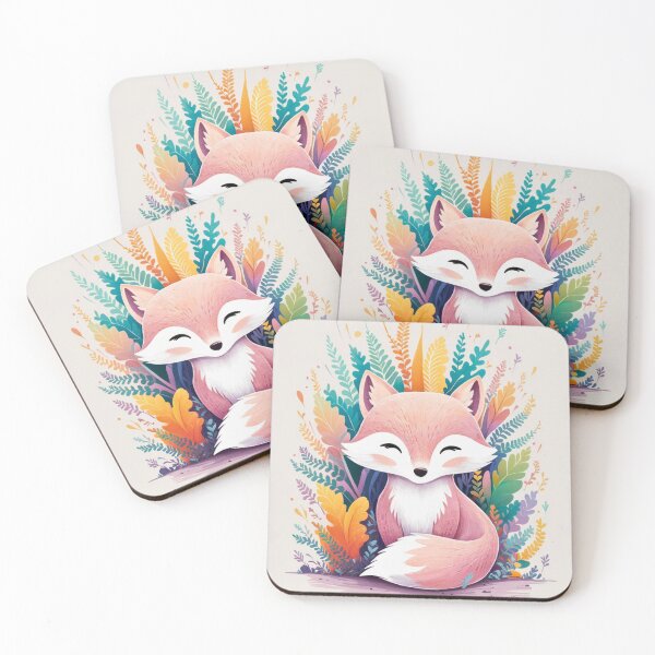 Artikelvorschau, Süßer Fuchs. Entzückender Fuchs, Aquarellfuchs, Fuchszeichnung, Blumenfuchs, Fuchsbild entworfen und verkauft von FoxVibes.