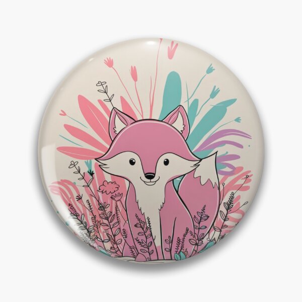 Artikelvorschau, Süßer Fuchs. Entzückender Fuchs, Aquarellfuchs, Fuchszeichnung, Blumenfuchs, Fuchsbild entworfen und verkauft von FoxVibes.