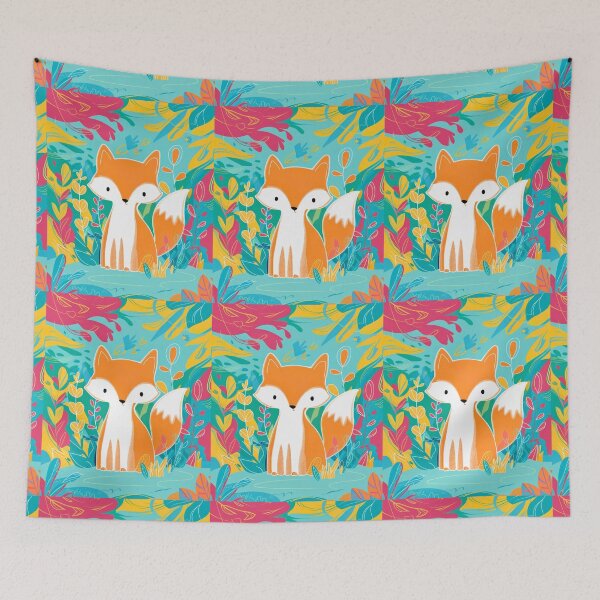 Artikelvorschau, Süßer Fuchs. Entzückender Fuchs, Aquarellfuchs, Fuchszeichnung, Blumenfuchs, Fuchsbild entworfen und verkauft von FoxVibes.