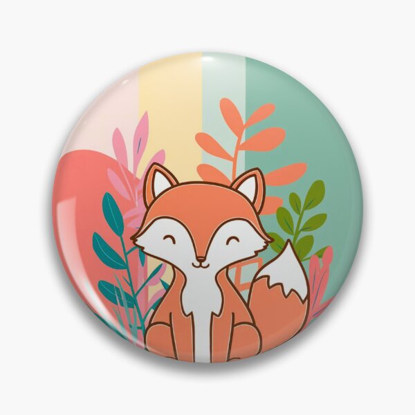 Artikelvorschau, Süßer Fuchs. Entzückender Fuchs, Aquarellfuchs, Fuchszeichnung, Blumenfuchs, Fuchsbild entworfen und verkauft von FoxVibes.