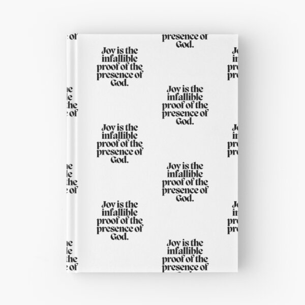 Item preview, Joy is the infallible proof of the presence of God.  designed and sold by CharmStudio.