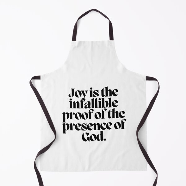 Item preview, Joy is the infallible proof of the presence of God. designed and sold by CharmStudio.