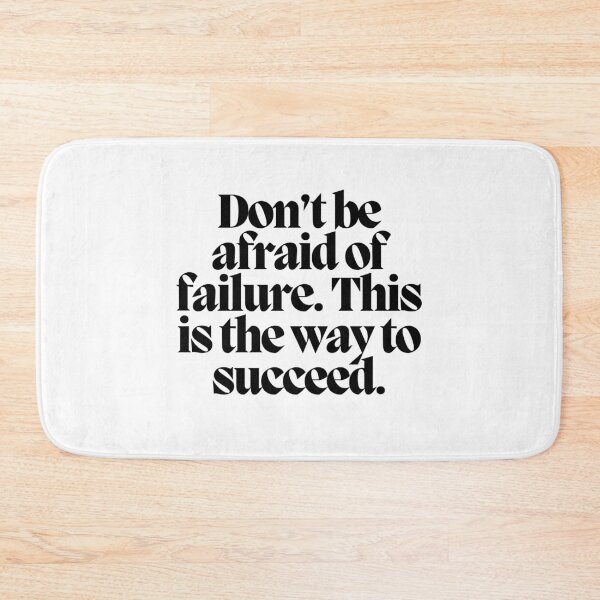 Item preview, Don't be afraid of failure. This is the way to succeed.  designed and sold by CharmStudio.