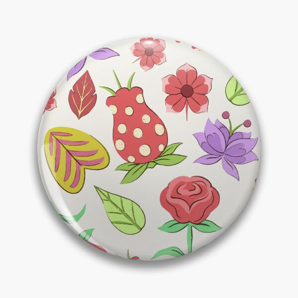 Item preview, Hand-Painted Exotic Floral Pattern designed and sold by hjian8219.
