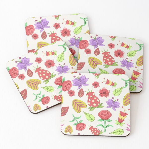 Item preview, Hand-Painted Exotic Floral Pattern designed and sold by hjian8219.