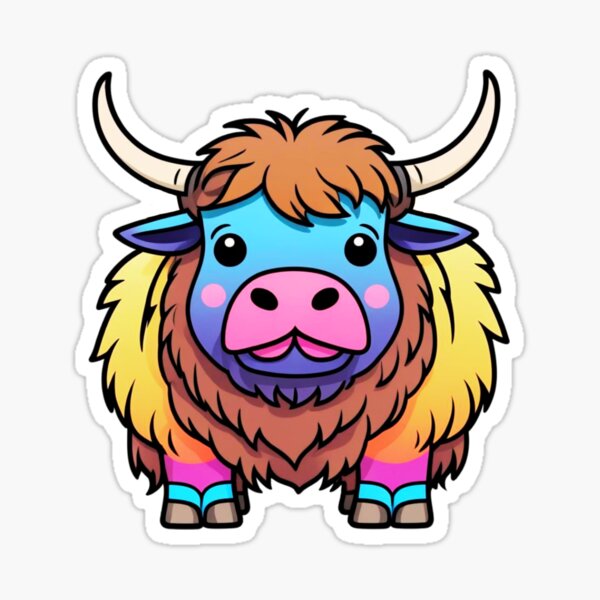 Item preview, Cute Yak  designed and sold by TheAnimalZ00.