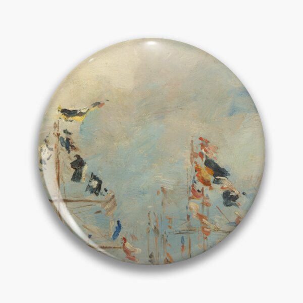 Item preview,  Eugène Boudin  Yacht Basin at Trouville-Deauville probably designed and sold by TeeARTHY.