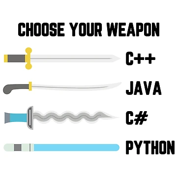 Artwork thumbnail, Python Choose Your Weapon - Funny Computer Science by ScienceCorner