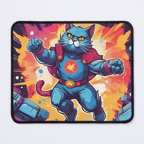 Item preview, Superhero Cat designed and sold by pUNKnown.