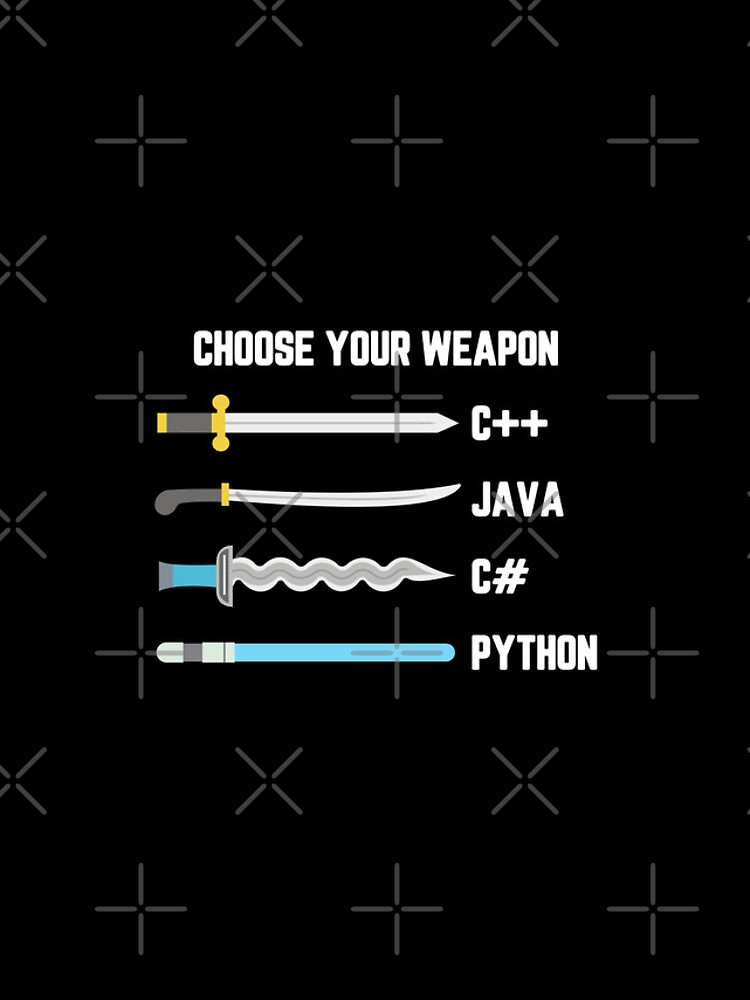 Thumbnail 4 of 4, iPhone Case, Python Choose Your Weapon - Funny Computer Science designed and sold by ScienceCorner.