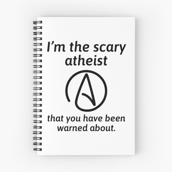 Item preview, I’m the scary atheist you have been warned about  designed and sold by Rachel the Artist .