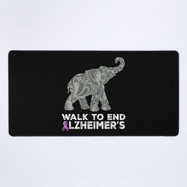 Item preview,  Walk To End Alzheimer's Purple dementia Elephant end Alz designed and sold by Smix Pixels.