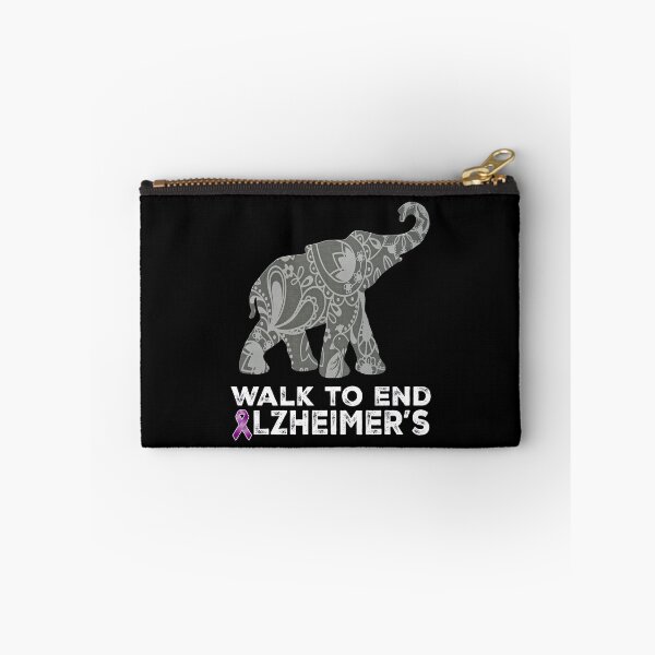 Item preview,  Walk To End Alzheimer's Purple dementia Elephant end Alz designed and sold by Smix Pixels.