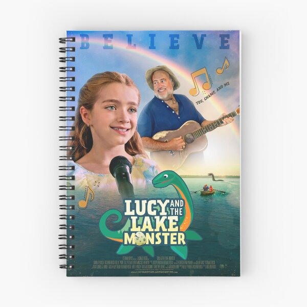 Item preview, Lucy & the Lake Monster Movie Poster designed and sold by RichardRossiArt.