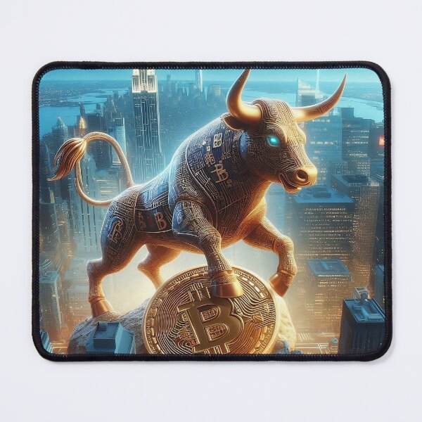 Item preview, Bitcoin Cryptocuurency bullish investor designed and sold by LeStudioSHB.